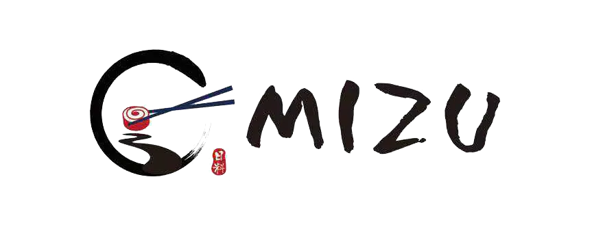 logo with sushi and chopstick design at Sushi Mizu, a Japanese Restaurant in New Iberia